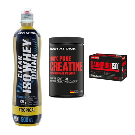 Body Attack Marken-Trio: Attack Clear + Attack 100% + Attack Carnip – alle enthaltenen Artikel