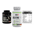 MST Marken-Trio: Best Whey Protein + Creatine Pro CREAPURE + BCAA Zero – alle enthaltenen Artikel