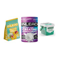 INLEAD Marken-Trio: Clear Whey + Creatine + L-Glutamine – alle enthaltenen Artikel