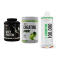 MST Marken-Trio: Best Whey + Creatine Kick + L-Carnitine – alle enthaltenen Artikel