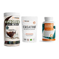ProFuel Marken-Trio: V-PROTEIN + Creatine + Schwarzkümmelö – alle enthaltenen Artikel