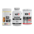 MST Marken-Trio: Iso Clear + Creatine HCL + Arginine HCL – alle enthaltenen Artikel