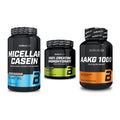 BioTech USA Marken-Trio: Micellar + Creatine + AAKG 1000mg – alle enthaltenen Artikel