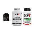 MST Marken-Trio: Best Whey + Creatine HCL + Vitamin D3 – alle enthaltenen Artikel