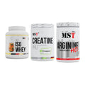 MST Marken-Trio: Iso Clear + Creatin Pro CREAPURE + Arginine HCL – alle enthaltenen Artikel