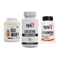 MST Marken-Trio: Iso Clear 900g + Creatin HCL + L-Carnitine – alle enthaltenen Artikel