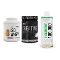 MST Marken-Trio: Iso Clear + Creatin Monohyd + L-Carnitine – alle enthaltenen Artikel