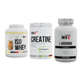 MST Marken-Trio: Iso Clear + Creatin Pro + L-Arginine 120 – alle enthaltenen Artikel
