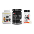 MST Marken-Trio: Iso Clear + Creatin Monohyd + BCAA 1000 (90 – alle enthaltenen Artikel