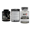 MST Marken-Trio: Best Whey + Creatin Monohyd + Arginin AAKG – alle enthaltenen Artikel
