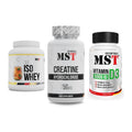 MST Marken-Trio: Iso Clear + Creatin HCL + Vitamin D3 – alle enthaltenen Artikel