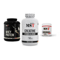 MST Marken-Trio: Best Whey Protein + Creatine HCL + Arginine RAW – alle enthaltenen Artikel