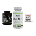 MST Marken-Trio: Best Whey + Creatine Pro + Arginine RAW – alle enthaltenen Artikel