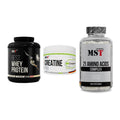 MST Marken-Trio: Best Whey + Creatin Pro + 21 Amino Acids – alle enthaltenen Artikel