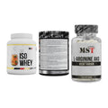 MST Marken-Trio: Iso Clear + Creatin Monohydrate + Arginin AAKG 1178mg – alle enthaltenen Artikel