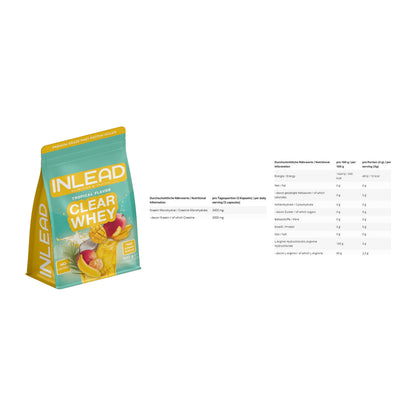 INLEAD Marken-Trio: Clear Whey + Creatine + L-Arginin HCL – alle enthaltenen Artikel