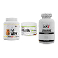 MST Marken-Trio: Iso Clear + Creatin Pro + L-Arginine 120 – alle enthaltenen Artikel