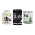 MST Marken-Trio: Iso Clear + Creatin Monohydrate + BCAA Zero – alle enthaltenen Artikel