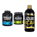 BioTech USA Marken-Trio: Micellar + Creatine + Liquid BCAA – alle enthaltenen Artikel