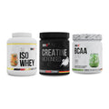 MST Marken-Trio: Iso Clear + Creatin Monohydrate + BCAA Zero – alle enthaltenen Artikel