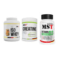 MST Marken-Trio: Iso Clear + Creatin Pro + Vitamin D3 – alle enthaltenen Artikel