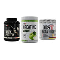 MST Marken-Trio: Best Whey + Creatine Kick + BCAA Huge 200 – alle enthaltenen Artikel