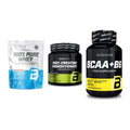BioTech USA Marken-Trio: 100% Pure + Creatine + BCAA+B6 100 – alle enthaltenen Artikel