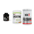 MST Marken-Trio: Best Whey Protein + Creatin Pro CREAPURE + Glutamine – alle enthaltenen Artikel