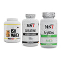 MST Marken-Trio: Iso Clear + Creatine HCL + ArgiZinc Forte – alle enthaltenen Artikel