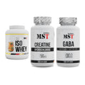 MST Marken-Trio: Iso Clear + Creatin HCL + GABA 1000mg – alle enthaltenen Artikel