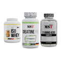 MST Marken-Trio: Iso Clear + Creatine Pro CREAPURE + 21 Amino Acids – alle enthaltenen Artikel