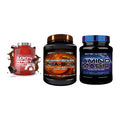 Scitec Nutrition Marken-Trio: 100% Whey + Crea-Bomb + 1 weitere – alle enthaltenen Artikel
