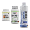 MST Marken-Trio: Iso Clear + Creatine Pro + L-Carnitine – alle enthaltenen Artikel