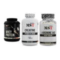 MST Marken-Trio: Best Whey + Creatine HCL + Arginin AAKG – alle enthaltenen Artikel