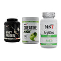 MST Marken-Trio: Best Whey Protein + Creatine Kick + ArgiZinc Forte – alle enthaltenen Artikel