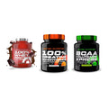 Scitec Nutrition Marken-Trio: 100% Whey + Creatine + 1 weitere – alle enthaltenen Artikel