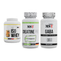 MST Marken-Trio: Iso Clear + Creatine Pro CREAPURE + GABA 1000mg – alle enthaltenen Artikel