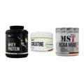 MST Marken-Trio: Best Whey + Creatin Pro + BCAA Huge 200 – alle enthaltenen Artikel