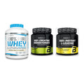 BioTech USA Marken-Trio: 100% Pure + Creatine + 100% Instant – alle enthaltenen Artikel