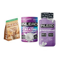 INLEAD Marken-Trio: Vegan Protein + Creatine + L-Tryptophan – alle enthaltenen Artikel
