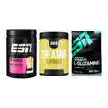 ESN Marken-Trio: Designer Whey + Ultrapure Creatine + 1 weitere – alle enthaltenen Artikel