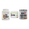 MST Marken-Trio: Iso Clear + Creatin Pro + BCAA Huge 200 – alle enthaltenen Artikel