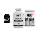 MST Marken-Trio: Best Whey Protein + Creatine HCL + Arginine HCL – alle enthaltenen Artikel