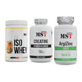 MST Marken-Trio: Iso Clear + Creatine HCL + ArgiZinc Forte – alle enthaltenen Artikel