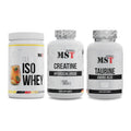 MST Marken-Trio: Iso Clear + Creatine HCL + Taurine – alle enthaltenen Artikel