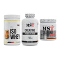 MST Marken-Trio: Iso Clear + Creatine HCL + Taurine – alle enthaltenen Artikel
