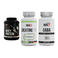 MST Marken-Trio: Best Whey + Creatine Pro + GABA 1000mg – alle enthaltenen Artikel