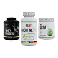 MST Marken-Trio: Best Whey Protein + Creatine Pro CREAPURE + BCAA Zero – alle enthaltenen Artikel