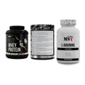 MST Marken-Trio: Best Whey + Creatin Monohyd + L-Arginine 120 – alle enthaltenen Artikel