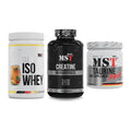 MST Marken-Trio: Iso Clear + Creatine Monohydrate + Taurine – alle enthaltenen Artikel